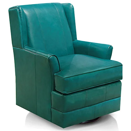 Casual Styled Swivel Chair